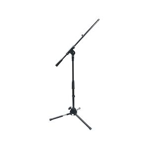 Pied de microphone réglable professionnel avec trépied pliable NJS067