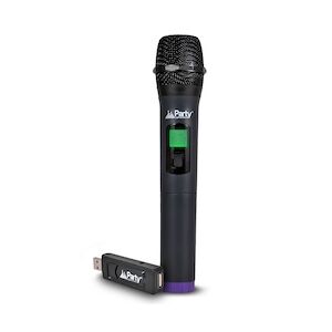 DWM-USB Système de microphone à main sans fil avec écran digital UHF via USB