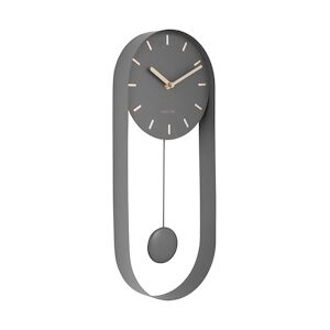 KARLSSON horloge en métal Pendulum Charm Gris