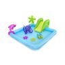 Centre de jeux d'aquarium de piscine gonflable Bestway Fantasy avec toboggan 239x206x86 Cm