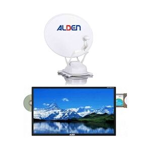 Alden Onelight Evo Parabole Satellite Automatique 60cm + Tv Led 24