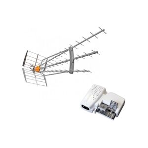 Televes Antenne Dat Hd Boss Lr Lte700 (c.21 - C.48) Gain 47dbi ! Tnt Uhf + Alimentation 24v Usage Non Intensif Televes