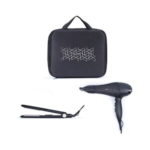 Livoo Seche Cheveux 2 Vitesses 3 Températures + Lisseur Plaques Céramiques Valise Usage Non Intensif Livoo