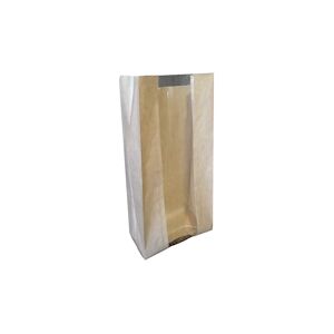 ART Sac avec fenêtre kraft brun 34 x 20 x 9 cm x 1000 Evenplast - 282019