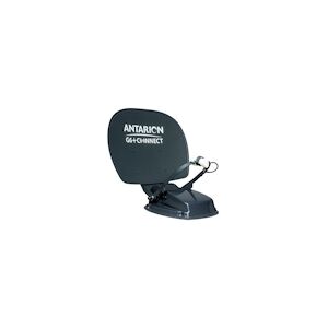 Antarion Antenne Auto 60cm G6+ Connectee Compact Grise + Demodulateur Tntsat Usage Non Intensif Antarion