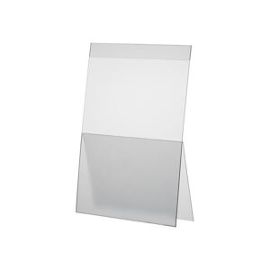 Porte-affiche en PVC - transparent antireflet - A4 - portrait - X10 - VKF Renzel