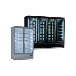 LMC EUROCOLD VISIOGLASS GL 4P POS NOIR / NOIR - Vitrines positives à groupe logé -LMC EUROCOLD - 4012061