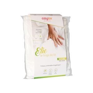 EASYTEX ELIE le linge de lit Nature - 160 x 200 - Easytex