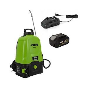 VITO Pulvérisateur à batterie Lithium 20V 5 bar Cuve 16L Batterie 4Ah + chargeur VITO