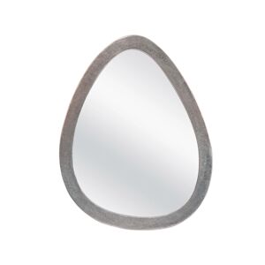 TABLE PASSION Miroir œuf argent 78 x 62 cm - Autre Métal Table Passion