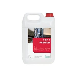 Anios 5 en 1 premium desinfectant sanitaires bidon 5 litres