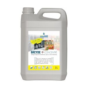 First Clean Dégraissant désinfectant alcalin - BACYDE+ Concentré - Bidon 5l - FIRST CLEAN