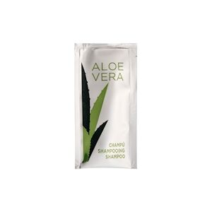 García de Pou 1000 Unités - Sachets Shampooing 'Aloe Vera' 10 Ml 10X5 Cm - Garcia de Pou