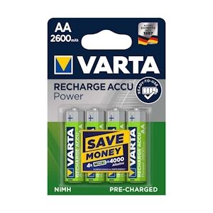 Varta batterie Rechargeable Nimh Aa 1.2 V 2500 Mah 4-blister