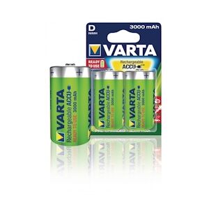 Varta batterie Rechargeable Nimh D 1.2 V 3000 Mah 2-blister