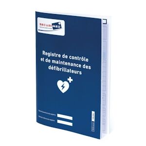 Registre de contrôle et de maintenance des défibrillateurs SECURIMED