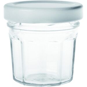 Firplast Pot Confiture Caps Blanche 4,4CL Colis 8x12