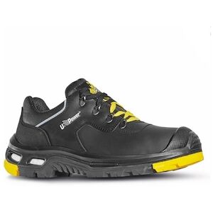 U-Power - Chaussures de securite basses ultra resistantes YARVIS - Environnements exigeants - S3 HRO SRC CI Noir / Jaune Taille 44