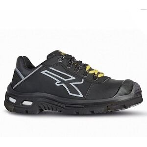 U-Power - Chaussures de securite basses ultra resistantes TIM - Environnements exigeants - S3 SRC CI ESD Noir / Jaune Taille 39