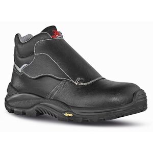 U-Power - Chaussures de securite hautes confortables BULLS - Environnements exigeants - S3 WG HRO HI SRC Noir Taille 47