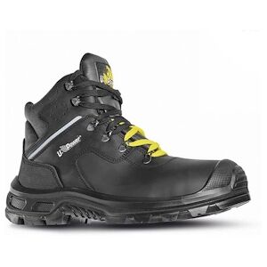 U-Power - Chaussures de securite hautes ultra resistantes THANOS - Environnements exigeants - S3 SRC CI ESD Noir / Jaune Taille 46