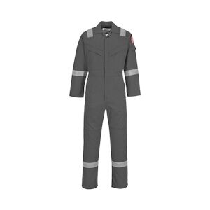 Portwest - Combinaison de travail résistante aux flammes et antistatique 350g Gris Taille XLXL