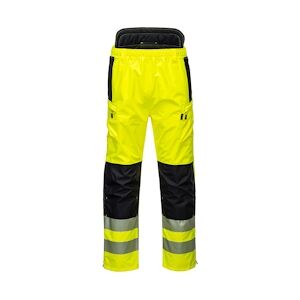 Portwest - Pantalon de travail haute visibilité PW3 EXTREME Jaune / Noir Taille LL