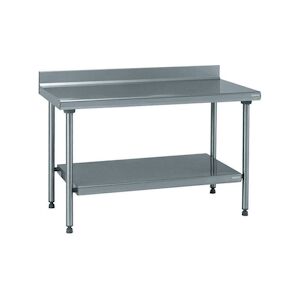 Tournus Equipement Table inox adossée 160x70 cm