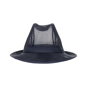 Other Chapeau Trilby avec résille bleu foncé taille MM