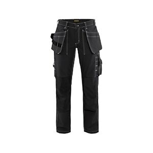 BLAKLADER Pantalon de travail artisan femme 100% coton noir T.36 Blaklader36