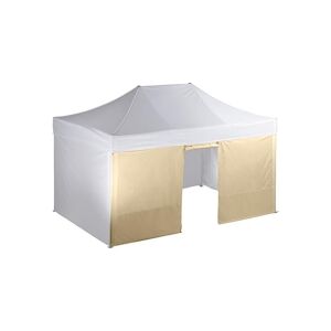 Panneau latéral avec porte pour tente de réception - couleur sable - max. 1.500 mm - VKF Renzel