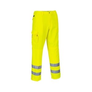 Portwest - Pantalon de travail COMBAT HV Jaune Taille LL