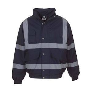 YOKO Blouson de travail haute visibilité GORT 3279 bleu marine T.M YokoM