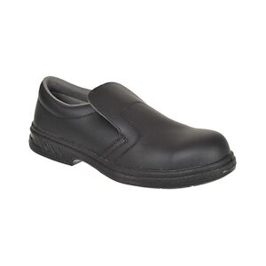 Portwest - Chaussures de sécurité basses type mocassin S2 - Industrie agroalimentaire Noir Taille 4141