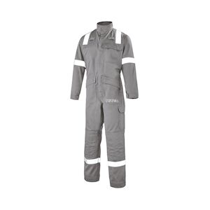 Cepovett - Combinaison de travail multirisques ATEX REFLECT 260 Gris Taille SS