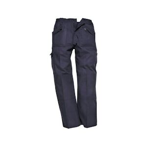 Portwest - Pantalon de travail traité déperlant ACTION Bleu Marine Taille SS