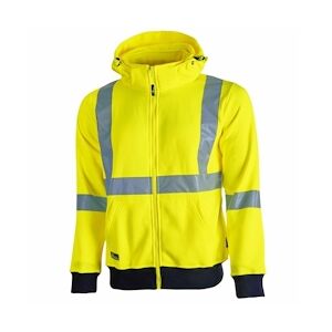 U-Power - Sweat-shirt jaune haute visibilité zippé MELODY Jaune Taille XLXL