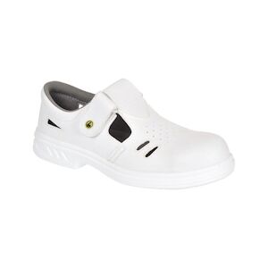 Portwest - Sandales de sécurité EBRO Steelite ESD S1 classe 3 Blanc Taille 4040