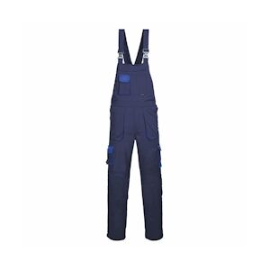 Portwest - Cotte à bretelles TEXO CONTRAST Bleu Marine Taille 2XLXXL