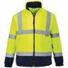 Portwest - Polaire bicolore HV Jaune / Bleu Marine Taille XS