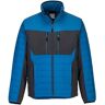 Portwest - Veste bi-matière Baffle WX3 Noir / Bleu Taille XL