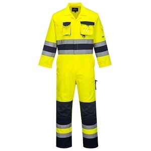 Combinaison haute visibilité  Nantes jaune marine T.XL Portwest