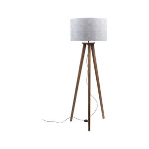 AMADEUS Lampe de lecture Thaïs 148 cm - Gris Autre Bois Amadeus 50x50 cm