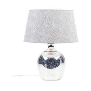 AMADEUS Lampe Jade petit modèle - Argent Rond Verre Amadeus 32x40 cm