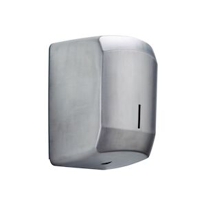 Rossignol CLARA - Distributeur essuie-mains 450 formats en inox (18/10) à dévidage central gris - 52735 - ROSSIGNOL