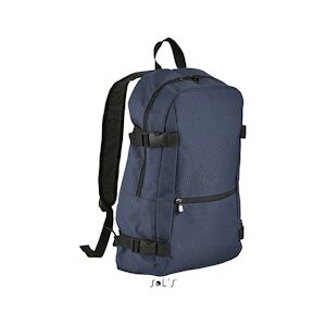 Sol's - Sac à dos en polyester 600d WALL STREET Bleu Marine Taille Unique