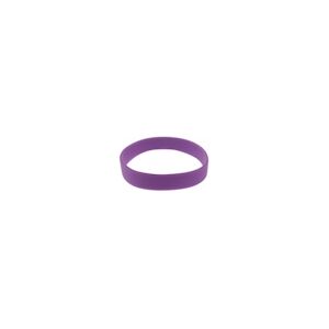 Bracelet en silicone uni - Enfant - Violet (lot de 100)