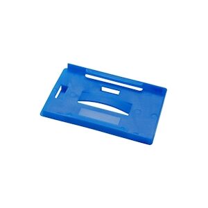 Porte-badge multicarte - bleu roi (lot de 100)