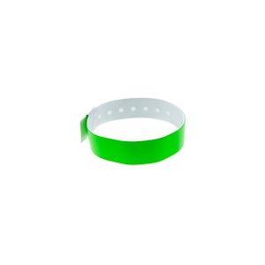 Bracelet événementiel vinyle Type L - Brillant - Vert (lot de 100)