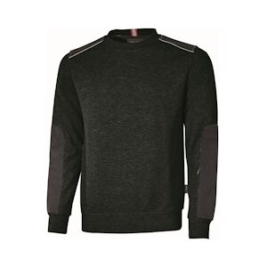 U-Power - Sweat-shirt col rond noir brossé RYKE Noir Taille XLXL